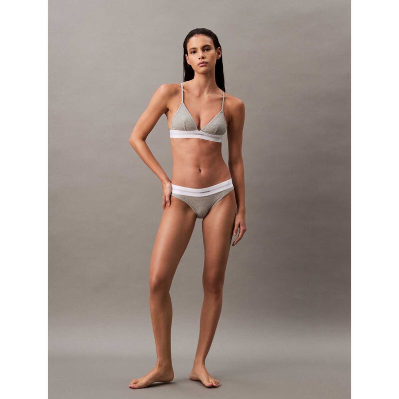 Calvin Klein Cotton Modal Stretch Rib Bikini image number 3